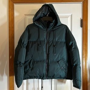Brave Soul Women’s Puffer Jacket Size 10-NWOTS